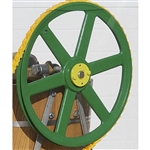 12 Inch Cast Pulley for 20 quart ice Cream Maker Part Country Freezer