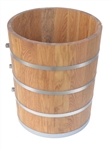 20 quart replacement tub wood or poly-insulated for country freezer or 5 gallon maker ice cream maker or churn