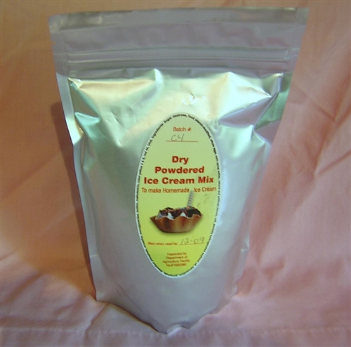 Amish Dry/Powdered Ice Cream Mix 20 quart or 5 gallon size Case